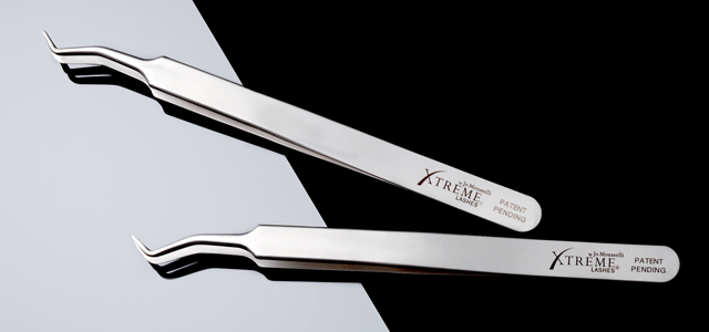 Eyelash Extension Tweezers. The ProComfort Z-Curve Tweezer by Xtreme Lashes