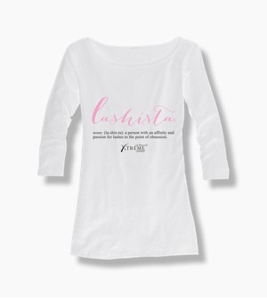 white xtreme lashes lashista fitted shirt Thumbnail 1